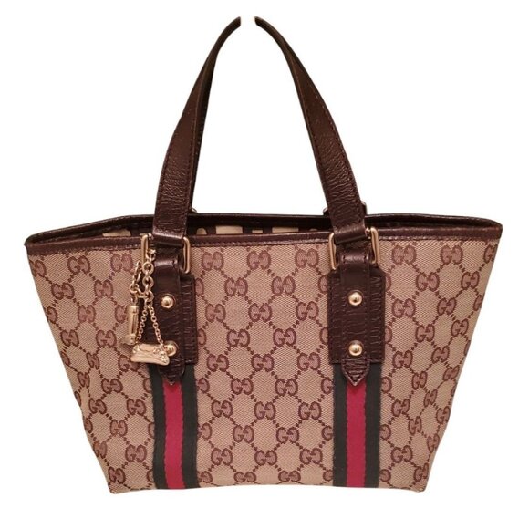 G7-Gucci Sherry Line Mini Tote - Picture 1 of 4